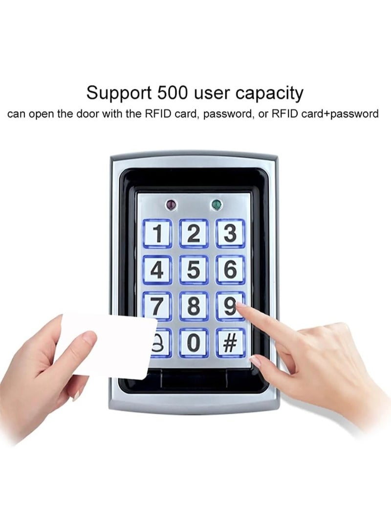 Rubik Door Access Control System Device, RFID 125Khz Card & Pin Code Security Machine  - Image 4