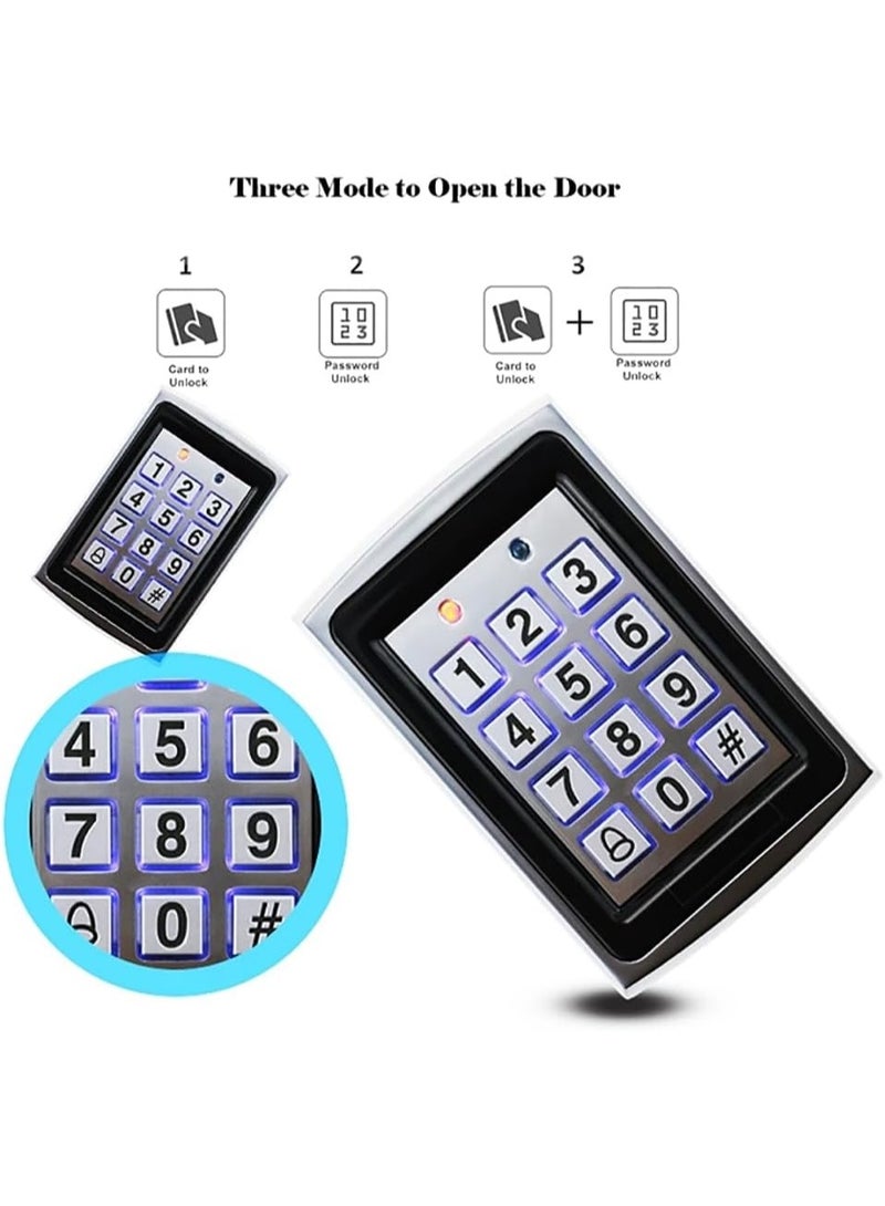 Rubik Door Access Control System Device, RFID 125Khz Card & Pin Code Security Machine  - Image 5