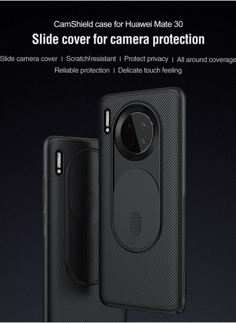 KASTWAVE - For Huawei Mate 30 Pro Case with Slide Camera Cover Slim Protective - Image 1