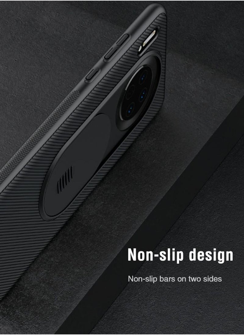 KASTWAVE - For Huawei Mate 30 Pro Case with Slide Camera Cover Slim Protective - Image 1
