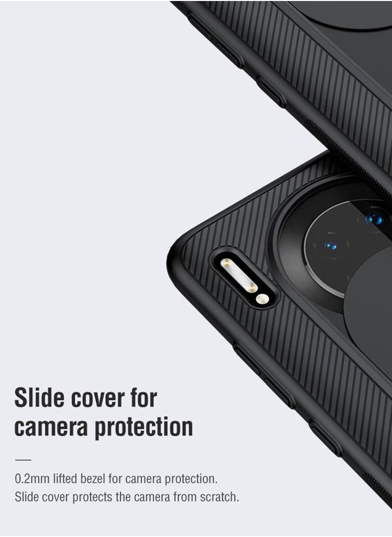 KASTWAVE - For Huawei Mate 30 Pro Case with Slide Camera Cover Slim Protective - Image 1