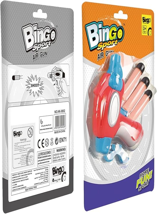 Bingo Sport Air Gun (Red/Blue)