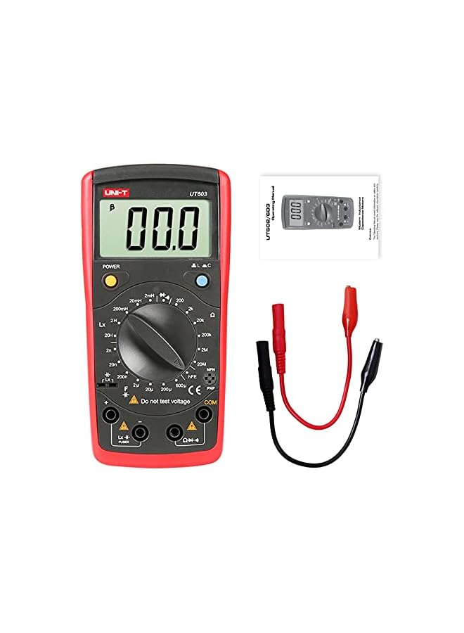 UNI-T UNI-T UT603 Inductance Capacitance Meters LCR Meter Manual Range Cap Ohm Meter  - Image 3