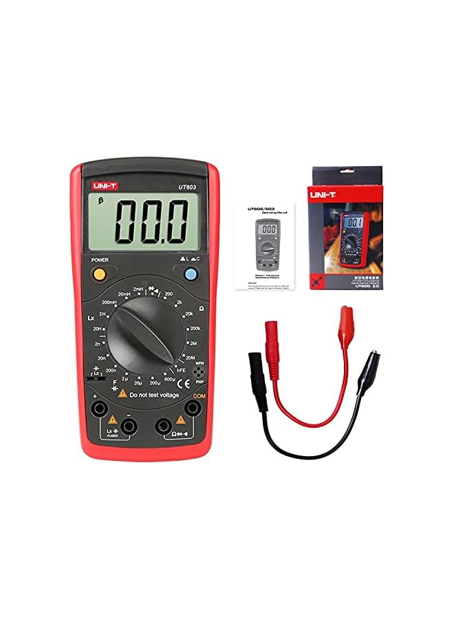 UNI-T UNI-T UT603 Inductance Capacitance Meters LCR Meter Manual Range Cap Ohm Meter  - Image 2