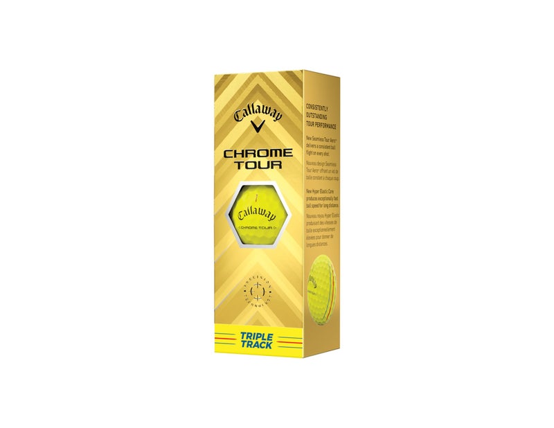 Callaway Golf Chrome Tour Golf Balls (Triple Track (Yellow) - Image 5