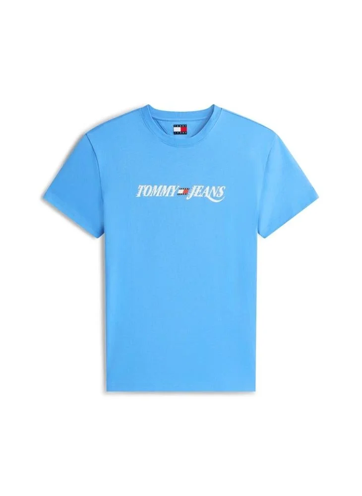 TOMMY JEANS  Logo Crew Neck Jersey T-Shirt for Men | Best Price UAE