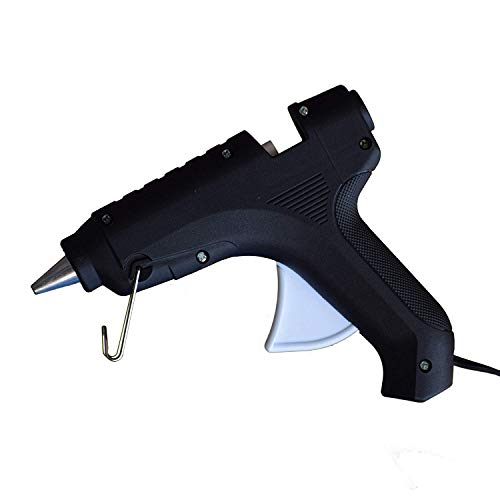 FADMAN BLACK 40 WATT HOT MELT GLUE GUN WITH 8 ADHESIVE HOT GLUE STICKS - Image 3