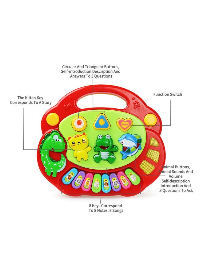 Kidle Children's Electronic Organ Toy Multi-functional Animal Music Piano Baby Enlightenment Infant Educational Toys - Image 5