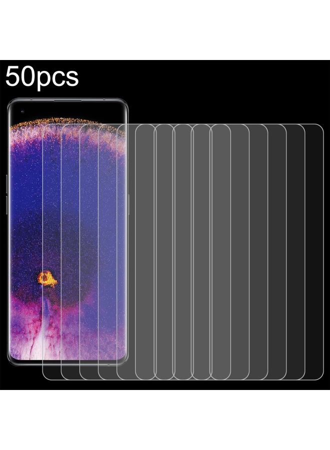 HuHa Screen Protector For OPPO Find X8 Pro 50pcs 0.26mm 9H 2.5D Tempered Glass Film