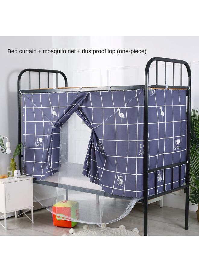 Bluejw M3AO New Encrypted Student Dormitory Mosquito Net Single 0.9m Upper And Lower Bunk 1.2 Bed Household High And Low Double 1.5 M - Image 1