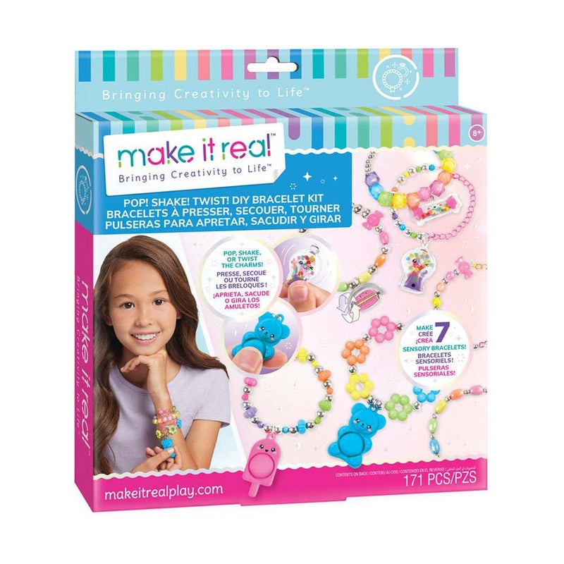Make It Real اجعلها حقيقية! اهتز! التوي! مجموعة صنع الأساور (171 قطعة) - Image 1