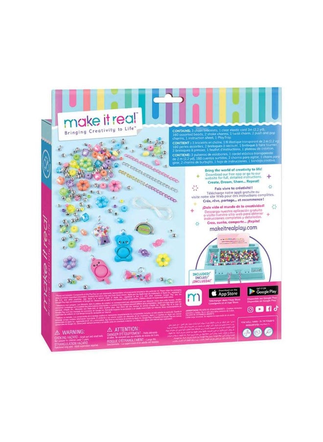 Make It Real Make It Real Pop Shake Twist Diy Bracelet Kit (171 Pieces)  - Image 3