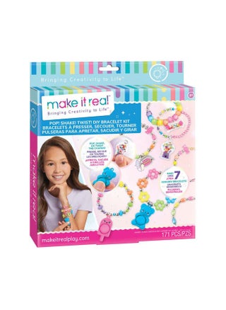 Make It Real Pop Shake Twist Diy Bracelet Kit (171 Pieces) - pzsku/Z61245EEAA1E2D1395B69Z/45/_/1725275671/54be21a5-3475-4e79-8fde-553ec7d505b8