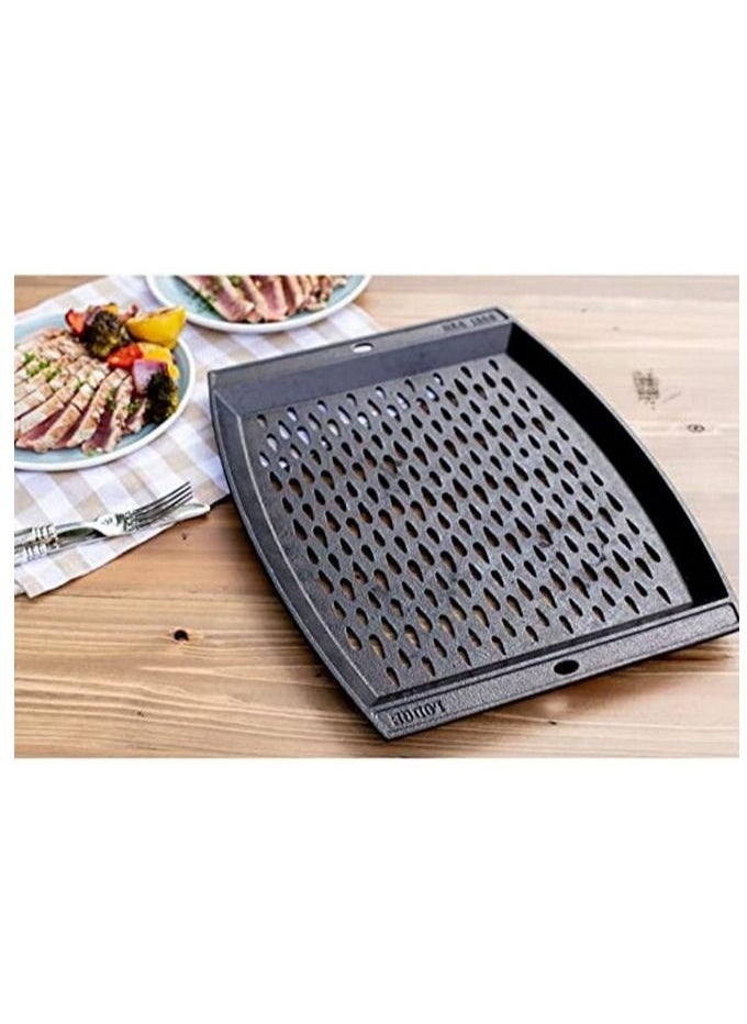 LODGE - Cast Iron Grill Topper 15 X 12inch - Image 1