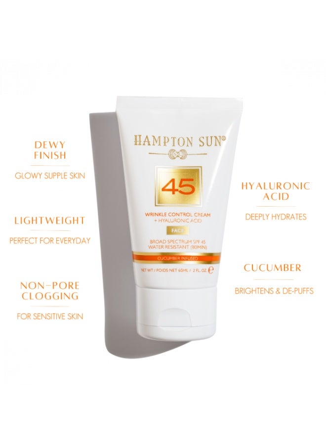 Hampton Sun SPF 45 Face Cream 2 oz. - Image 2