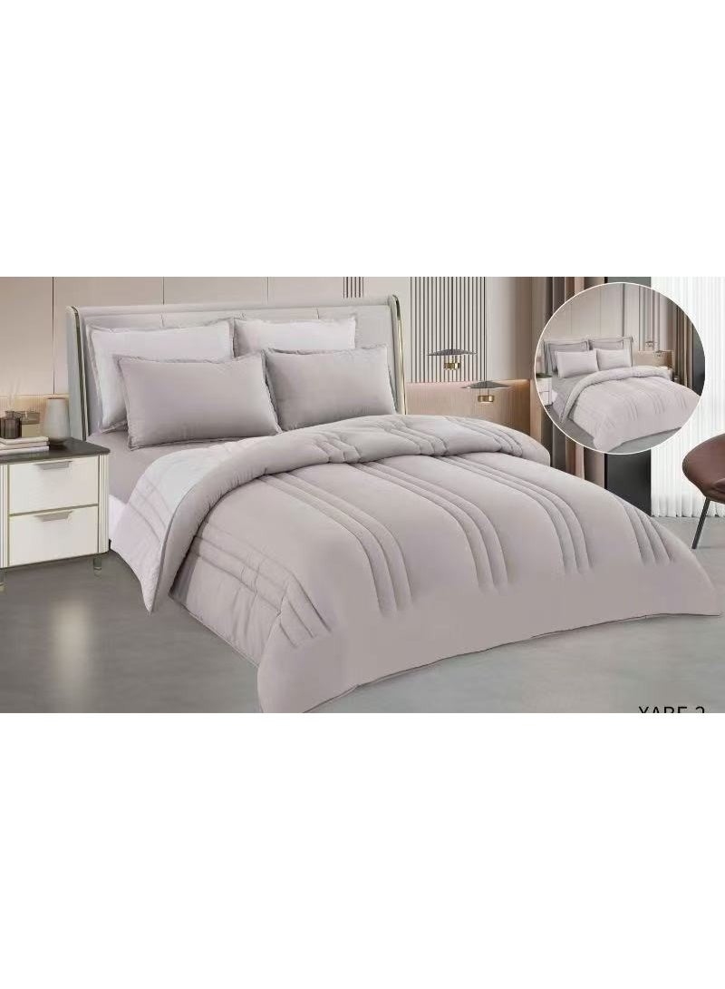 Xi Duo Duo Hotel Style Double Sided Microfiber Duvet Cover Set - Image 1