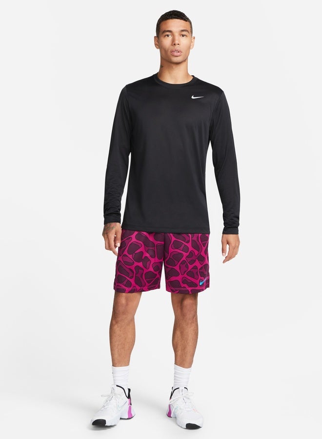 Nike Men’S Nike Dri-Fit Tee Raglan Long-Sleeve — Reset - Image 4