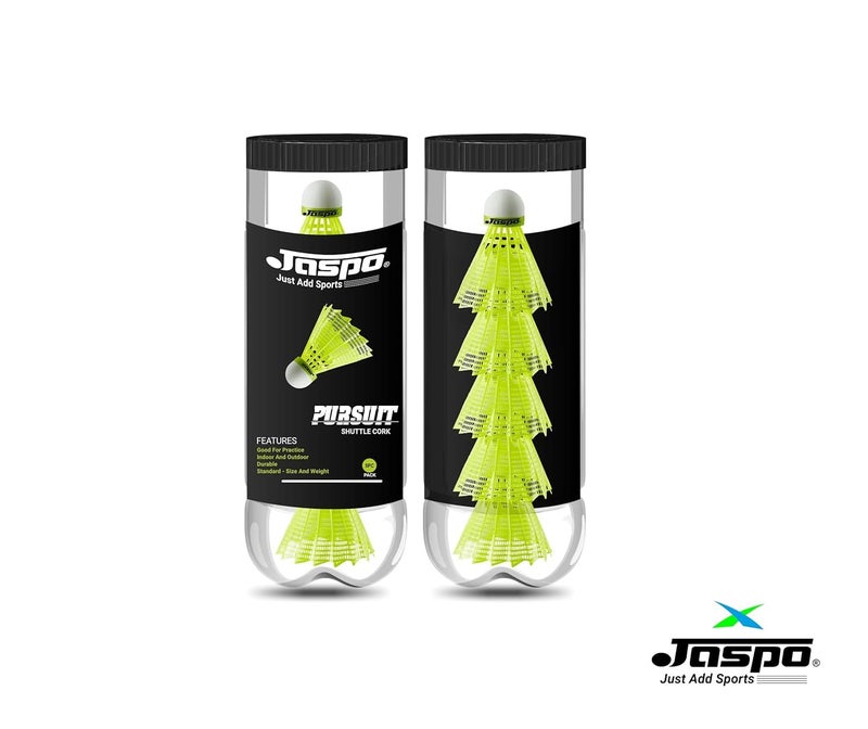Jaspo Kidzy Steel Badminton Racquet Set (Racket Length -18 Inches) with 6pc.Nylon Shuttlecock. (Multi)-Recommended for Kids only - Image 2