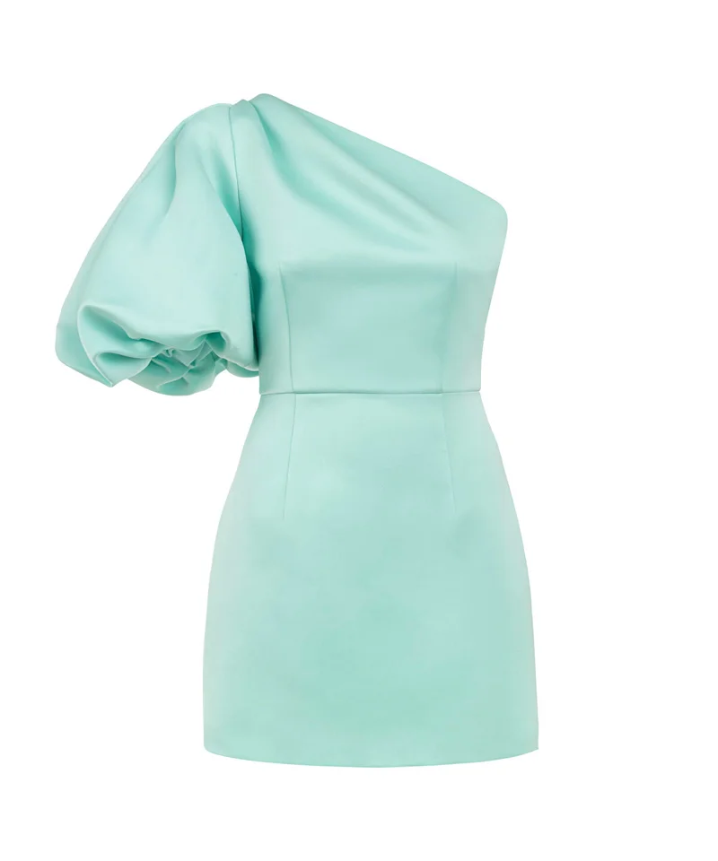 Ipekyol  Asymmetric Puff Sleeve Dress for Women | Best Price UAE