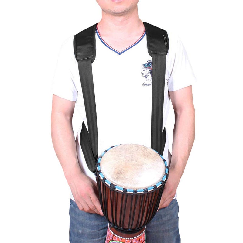 Starsouce Adjustable Djembe Shoulder Strap Thick Pad African Hand Drum Sling Comfort Percussion Instrument Belt - Image 3