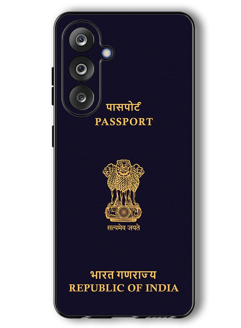 Theodor Case Compatible with Samsung Galaxy F36/ M36 6.7 Inch Protection Shockproof Bumper Cover India Passport - Image 1