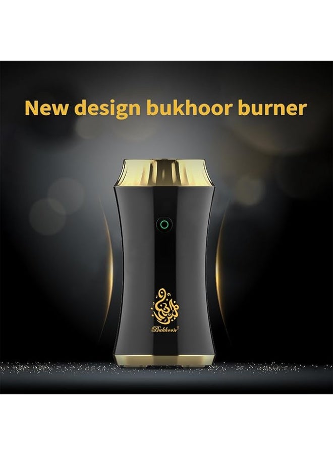 Oud Bakhoan Stylish Rechargeable Bukhoor Burner – Portable Oud Incense Burner for Home & Car - Image 2