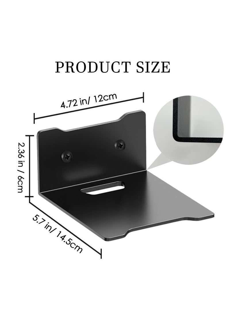 KASTWAVE رفوف كتب معلقة غير مرئية، منظمين كتب قوية، رفوف معدنية لتخزين المنظمات، رف كتب معلق على الحائط لسطح المنزل أو المكتب أو الفصل الدراسي أو المكتبة 4-Pack كبير - Image 2