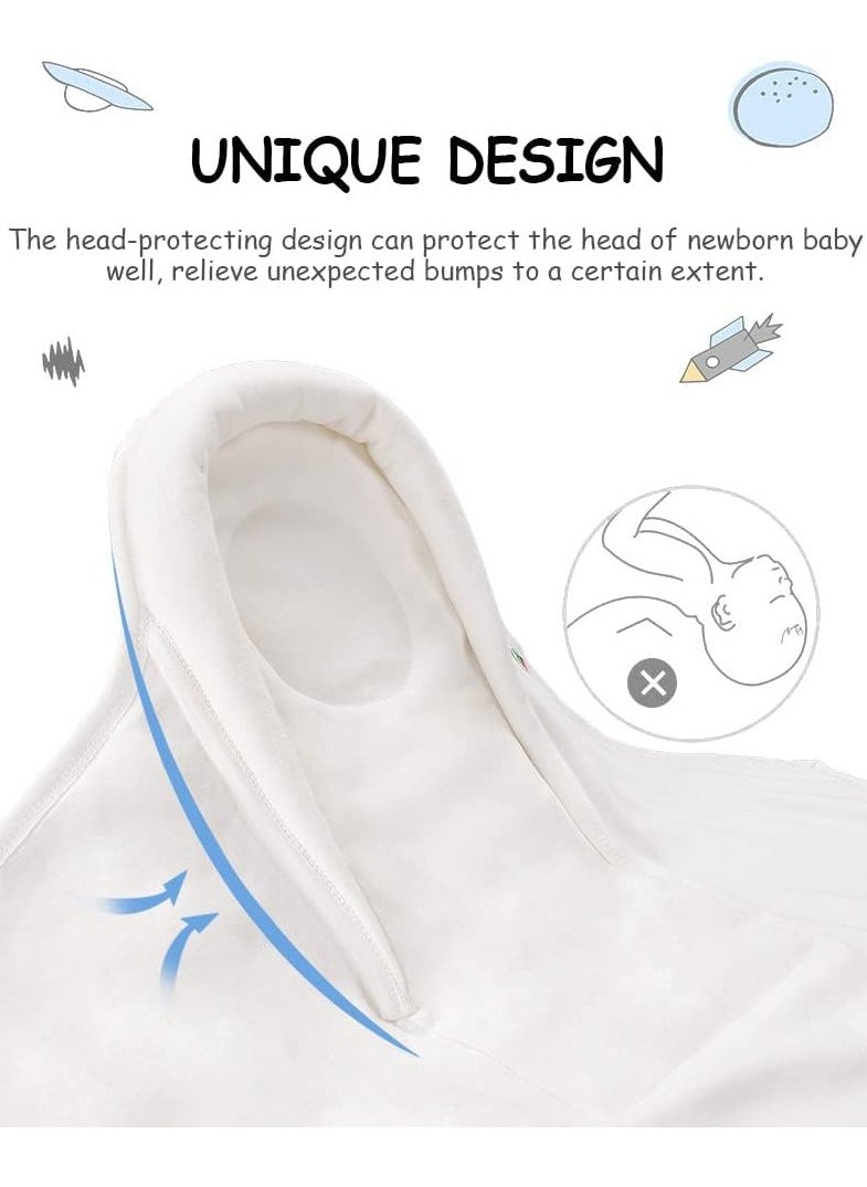 VITION Baby Swaddle Blanket, Newborn Infant Receiving Swaddling Wrap for Boy and Girl (Pink)  - Image 3