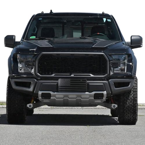 FlyChetah American Front Flag License Plate, Custom Novelty Vintage Aluminum Metal 3D Pfenk License Plate Tag Vanity Gift Patriotic Embossed License Plates 6 x 12 inch, Black - Image 2