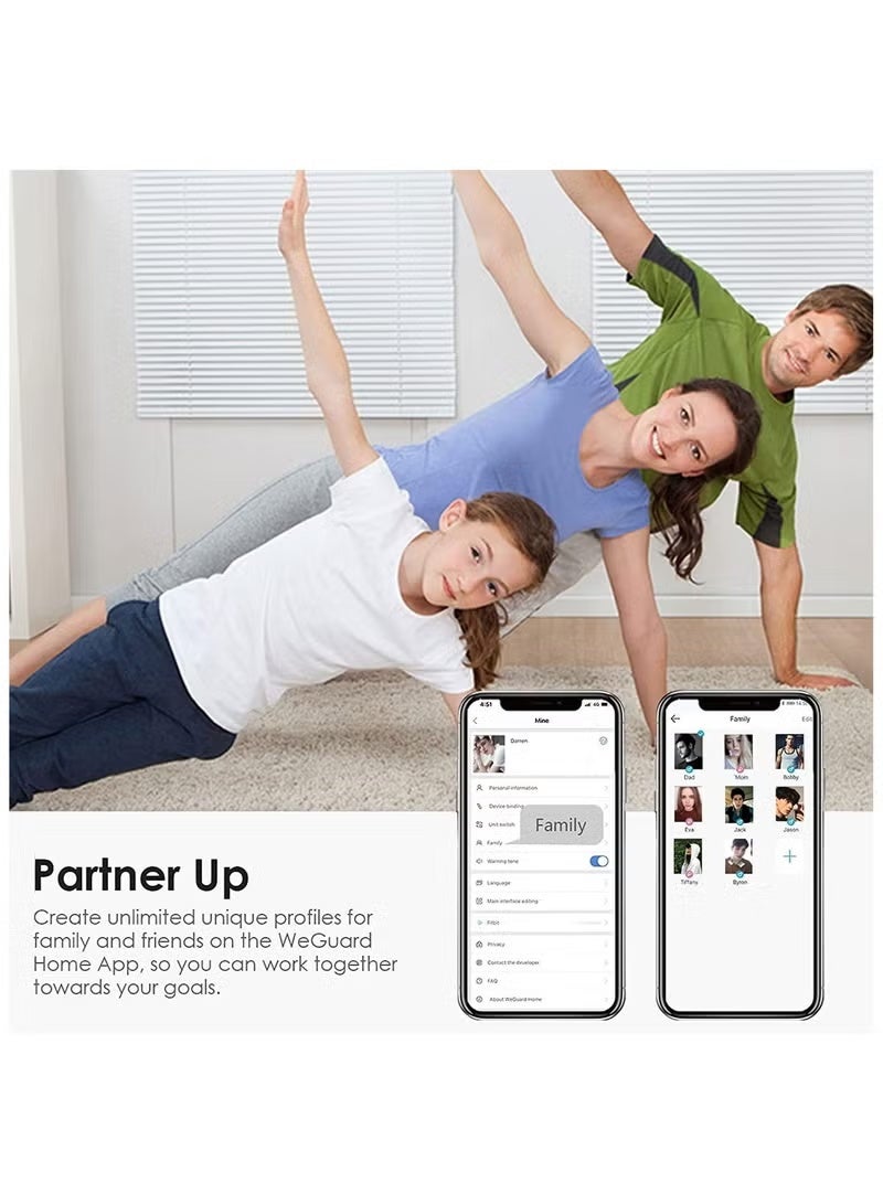 Digital Personal Scale 180kg Smart Body Weight Scale with Bluetooth and APP Body Composition Monitor - Image 3