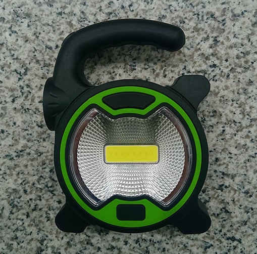 Multifunctional LED Camping Light Portable COB Work Lantern Green 