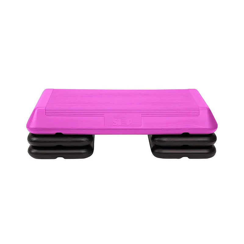 Freestyle STEP Exercise Step Platform, Circuit Size Stepper for Exercise at Home with 4 Stackable Risers for Height Adjustments - Image 1