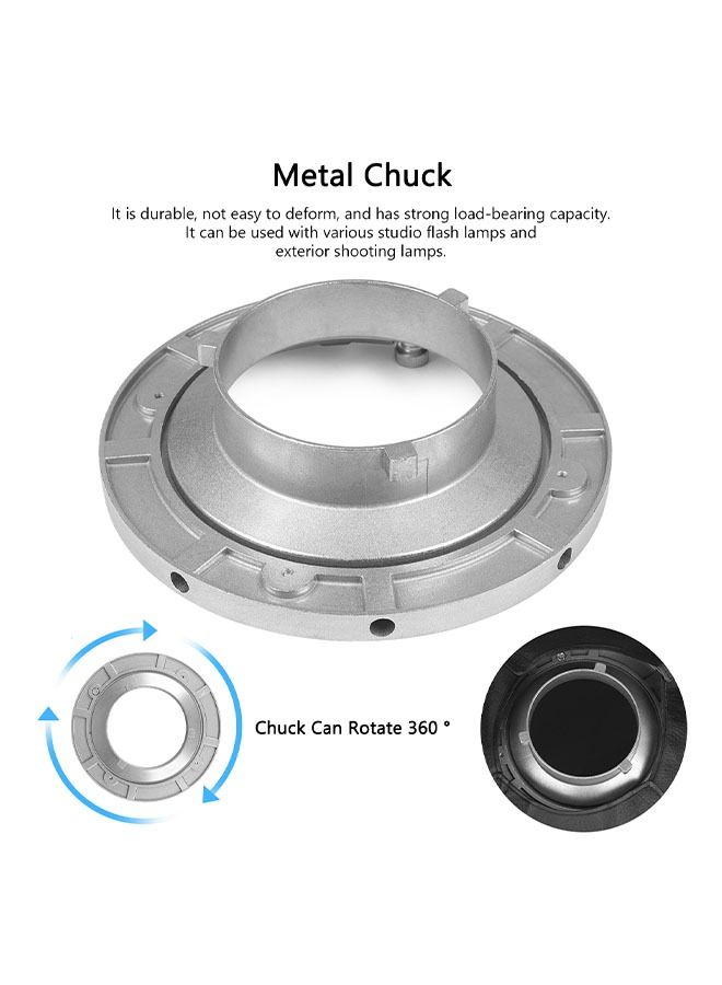 PADOM صندوق ضوء بادوم ديبر الاحترافي المحمول المستطيل فقط مع قاعدة بوانز 2 ناشر بدون حامل لاستوديو التصوير فلاش ستروب بورتريه منتج فيديو موضة تسجيل - Image 2
