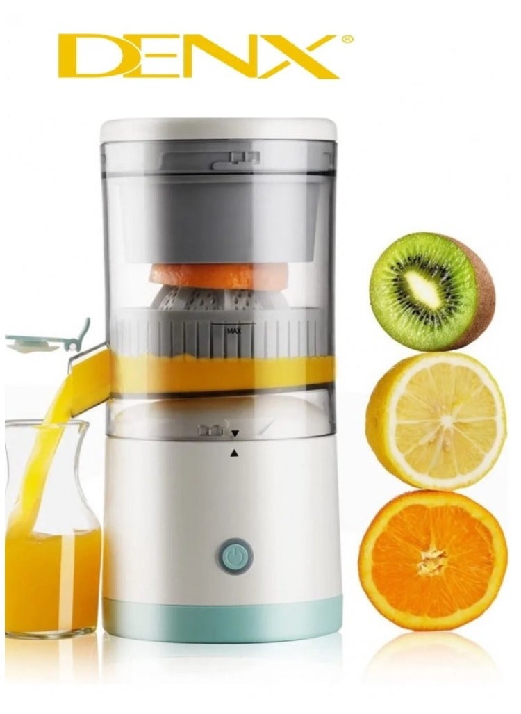 Denx Electric Citrus Juicer, Hands-Free Portable Usb Charging Powerful Electric Juicer Cordless Fruit Juicer, Multi Functional 1-Button Easy Press Lemon Orange Squeezer Machine For Kitchen - Image 3