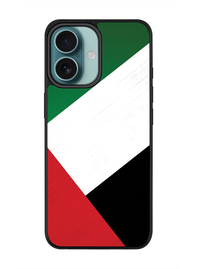 Stylizedd For iPhone 16 Case [Compatible with MagSafe] Slim Magnetic cover Phone Case iPhone 16 -Flag Of UAE - Image 1