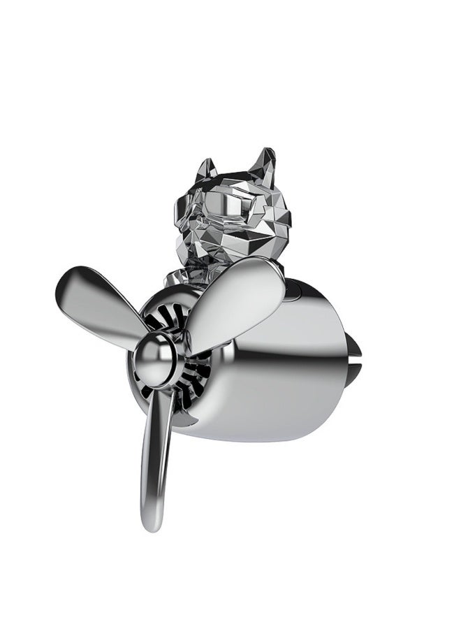 1 Pc Car Air Fresheners Cute Cartoon Dog Car Diffuser Propeller Air Outlet Vent Fresheners Interior Decoration Accessories Diffuser for Car and Home - Image 1