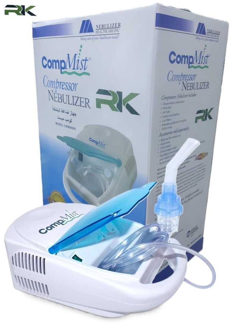 RK Compmist Medical Grade Compressor Nebulizer - Image 1