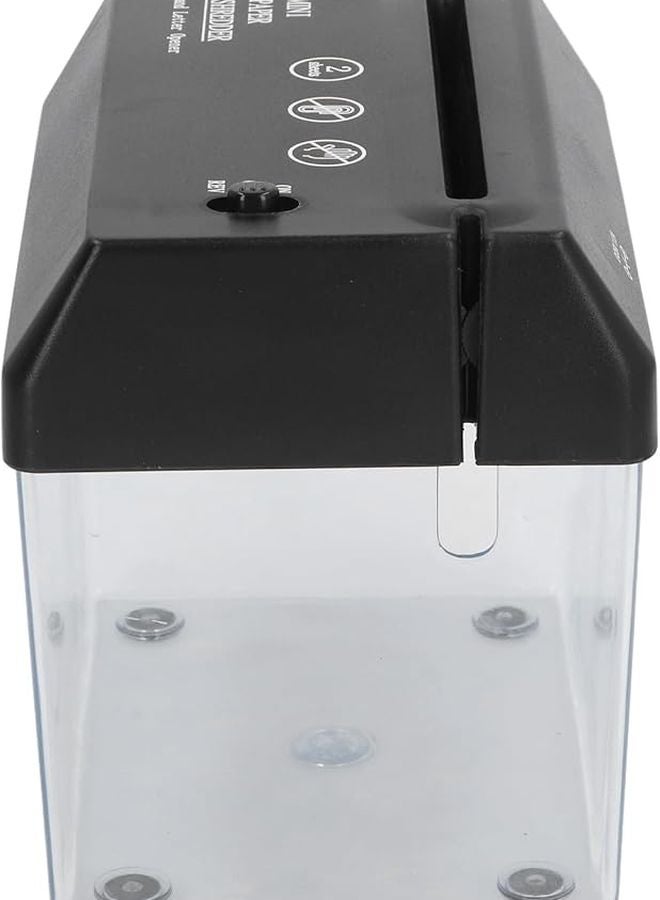 Mini Paper Shredder USB Electric Portable Desktop A6 Strip Cutting Tool for Office - Image 2