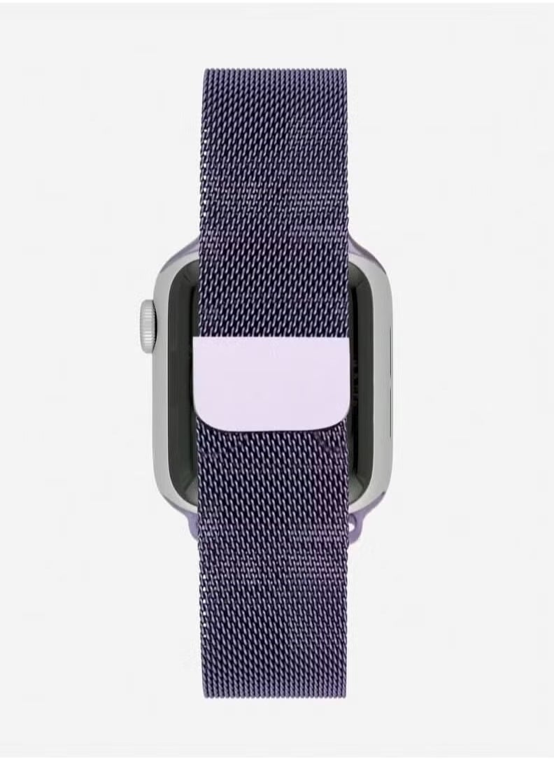 TIGER - Apple Watchband 42mm, 44mm, 45mm, 49mm Milanese Apple Watch Strap – Adjustable, Stylish Stainless Steel Mesh Band for Apple Watch Series 1-8, SE, Ultra – Comfortable, Durable, Sleek Design for Everyday Wear - Image 1