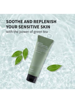 Benton Deep Green Tea Natural Face Wash (4.23 oz.) - Hydrating and Gentle Facial Cleanser for Various Skin types, Korean Foaming Facial Cleanser  - Image 2