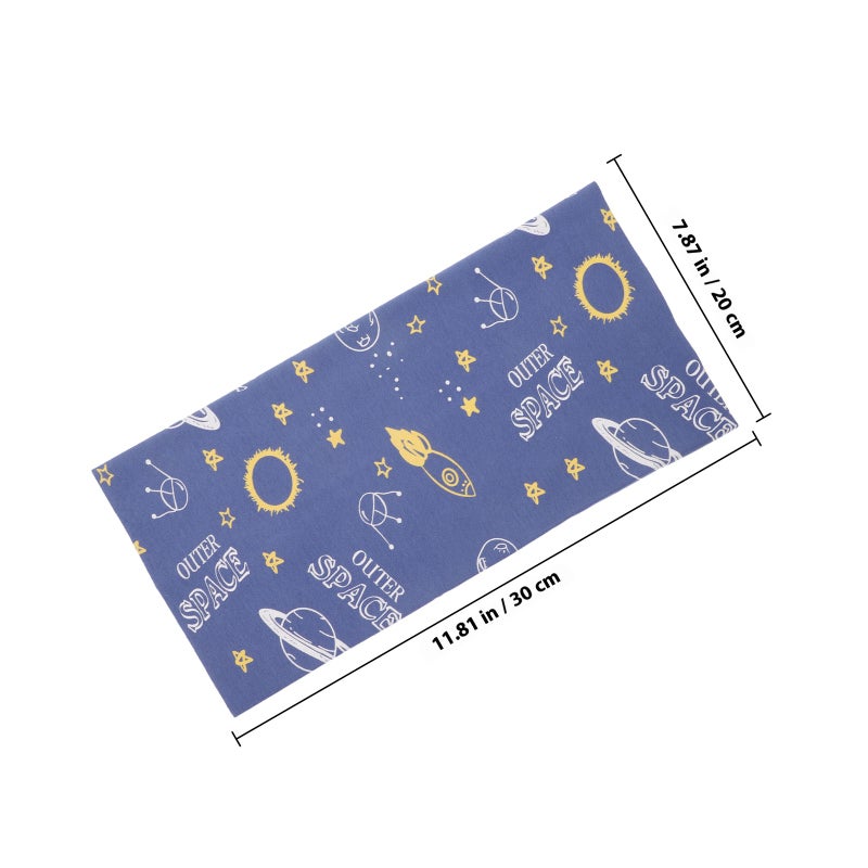 Warm Kids Winter Knit Scarves Baby Thickened Scarf Blue Children Autumn Winter 30.00X20.00X0.30cm 2Set - Image 2