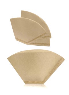 MIBRU Coffee Paper Filter 100pcs Brown Size u102  - Image 1