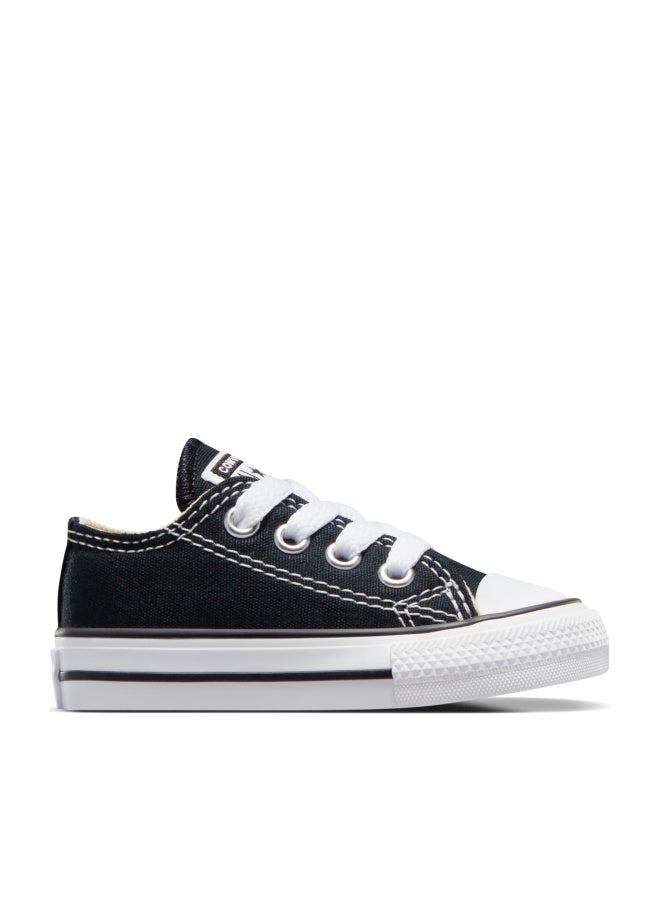 Converse Kids' Chuck Taylor All Star Low Top, Black, 5 Toddler - Image 1