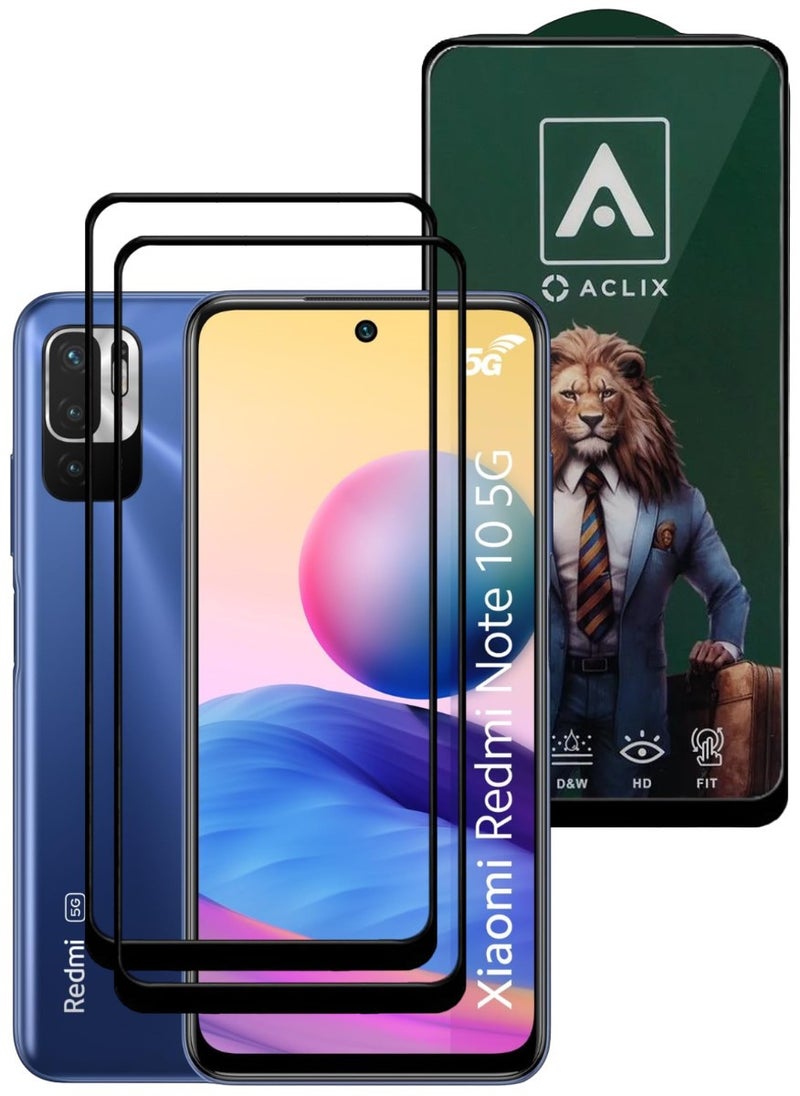 ACLIX 3 Pieces Antistatic ESD Dustproof Premium Quality High Definition Tempered Glass Screen Protector Designed For Xiaomi Redmi Note 10 5G - Image 1