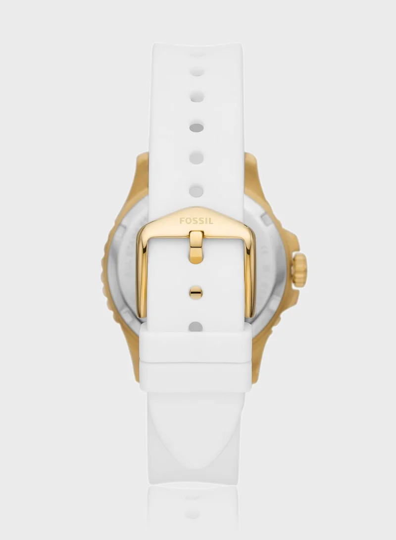 FOSSIL Fb - 01 Silicone Strap Analog Watch