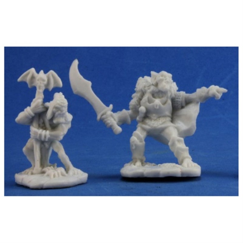 Reaper REM77349 Bones goblin command Miniature - 2 count - Image 1