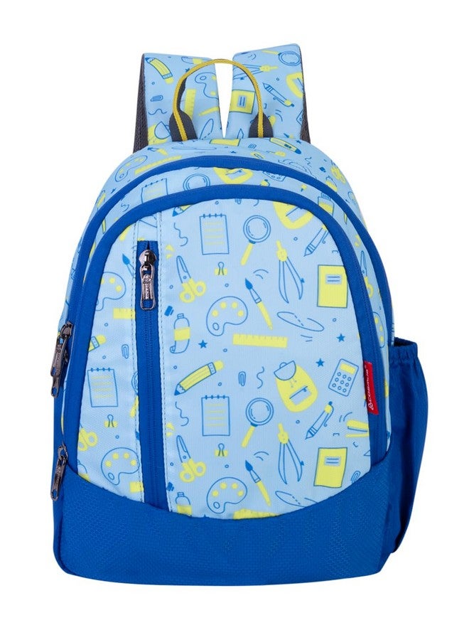 COSMUS Tiny Tots Artisto Printed School Bag Royal Blue 20L - 16 Inches Kids Backpack Ideal For Boys And Girls Of Age Group 2-5 Yrs | Students Casual Daypacks - Image 2