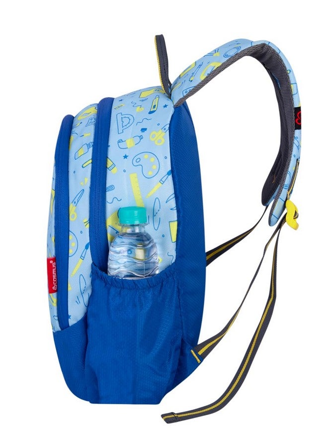 COSMUS Tiny Tots Artisto Printed School Bag Royal Blue 20L - 16 Inches Kids Backpack Ideal For Boys And Girls Of Age Group 2-5 Yrs | Students Casual Daypacks - Image 5