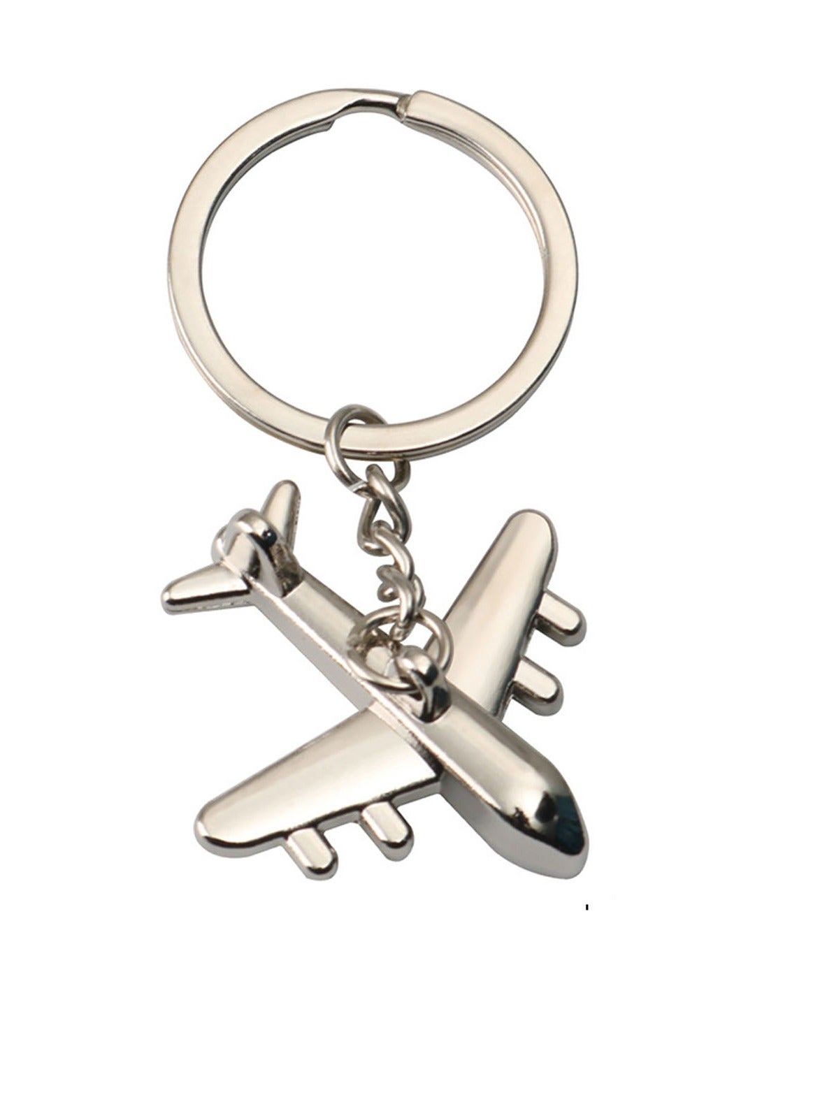 Generic Metal Airplane Keychain Aircraft Key Chain Airplane Key Ring 3D ...