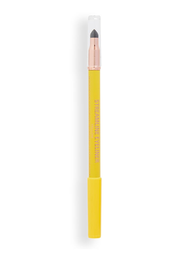 REVOLUTION Makeup Revolution Streamline Waterline Eyeliner Pencil Yellow - Image 2